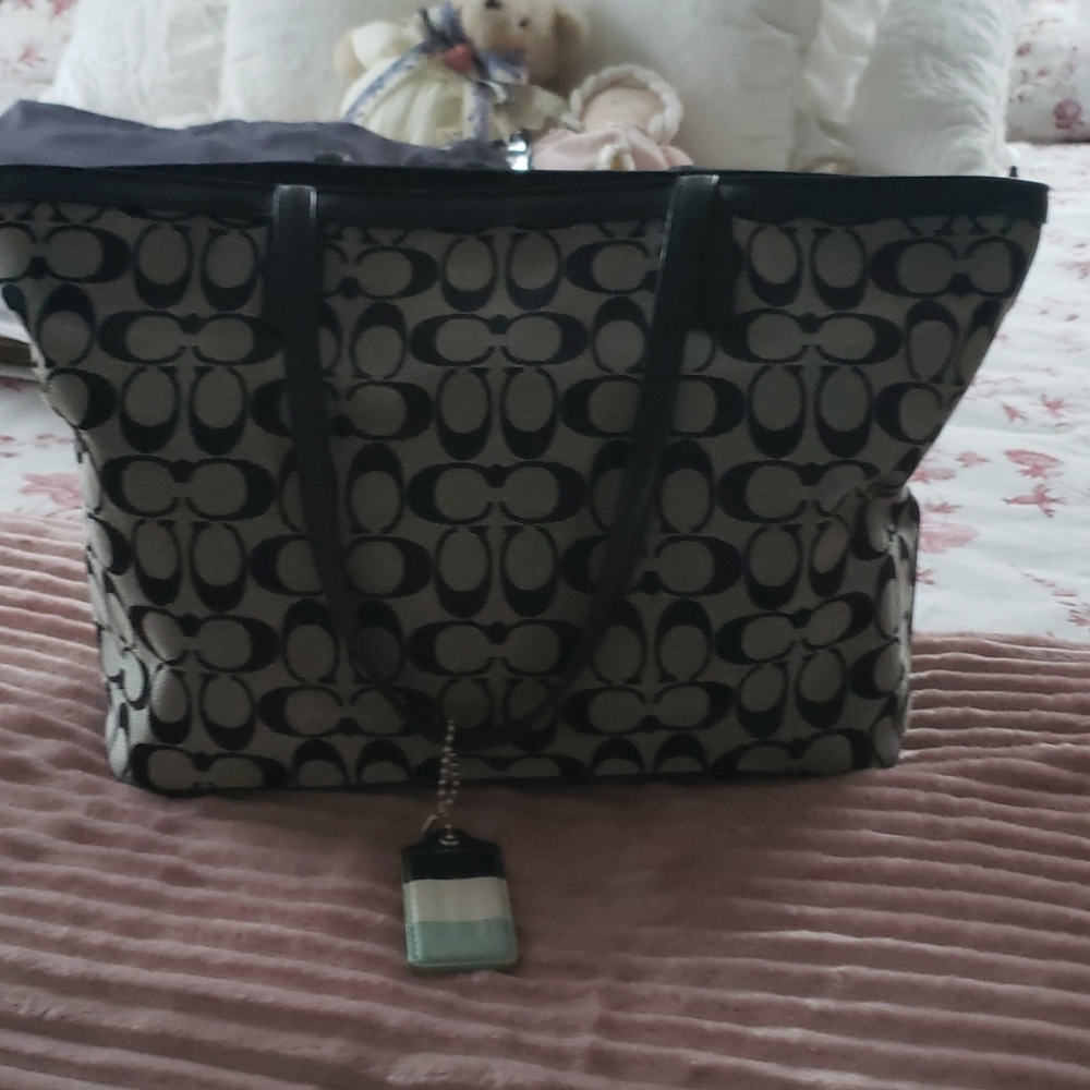 Large Navy Tote